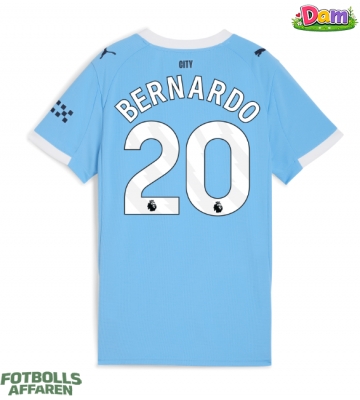 Manchester City Bernardo Silva #20 Hemmatröja Kvinnor 2025-26 Kortärmad